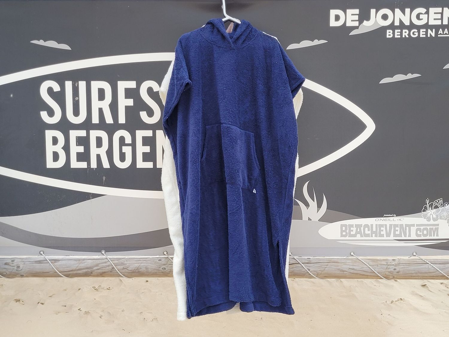 Lon's Poncho - Donker Blauw