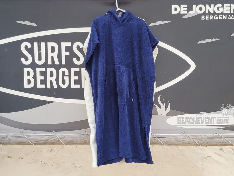 Lon's Poncho - Donker Blauw