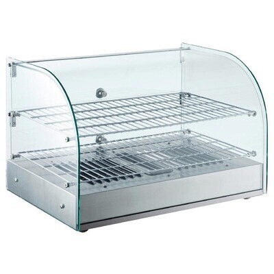 Heated display cases