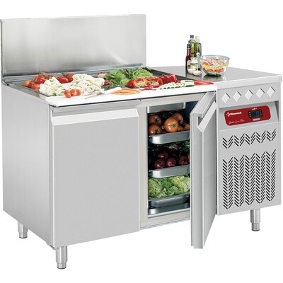 Chilled salad tables