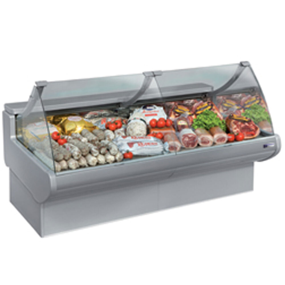 Ventilated counter without storeroom, with group