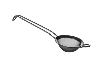 Barzeef PVD gecoat, Bar up, Zwart, ø75x220mm