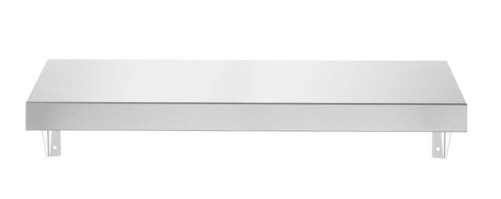 Achterblad voor Green Fire barbecues, HENDI, achterblad, 650x298x(H)160mm
