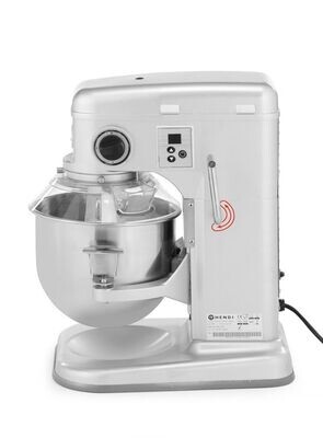 Planeetmixer, HENDI, Kitchen Line, 7L, Zilver, 230V/650W, 317x440x(H)490mm