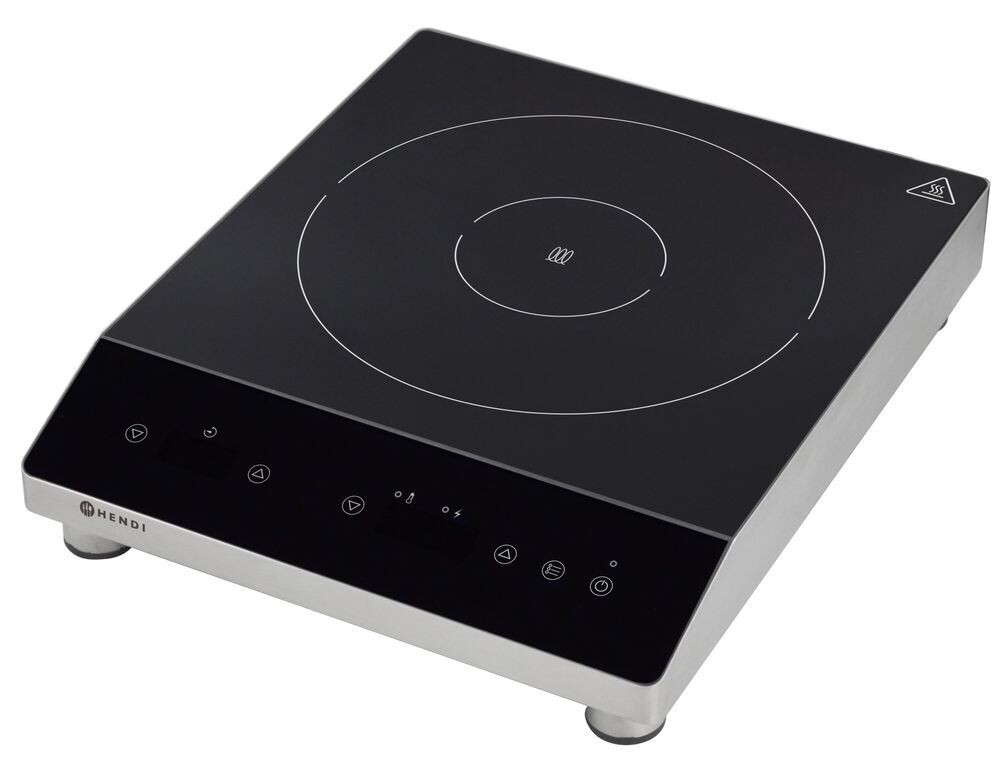 Inductiekookplaat 3500W, HENDI, 230V/3500W, 383x485x(H)88mm