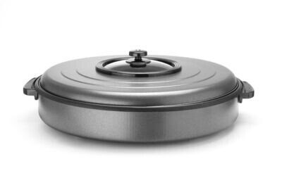 Partypan, HENDI, binnenpan 550x60mm, 230V/1600W, Ã¸620x(H)170mm