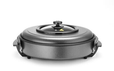 Partypan, HENDI, binnenpan 400x50mm, 230V/1400W, Ã¸400x(H)190mm