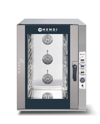 Convectie stoomoven NANO digital 12x GN1/1, HENDI, 400V/16100W, 935x881x(H)1200mm