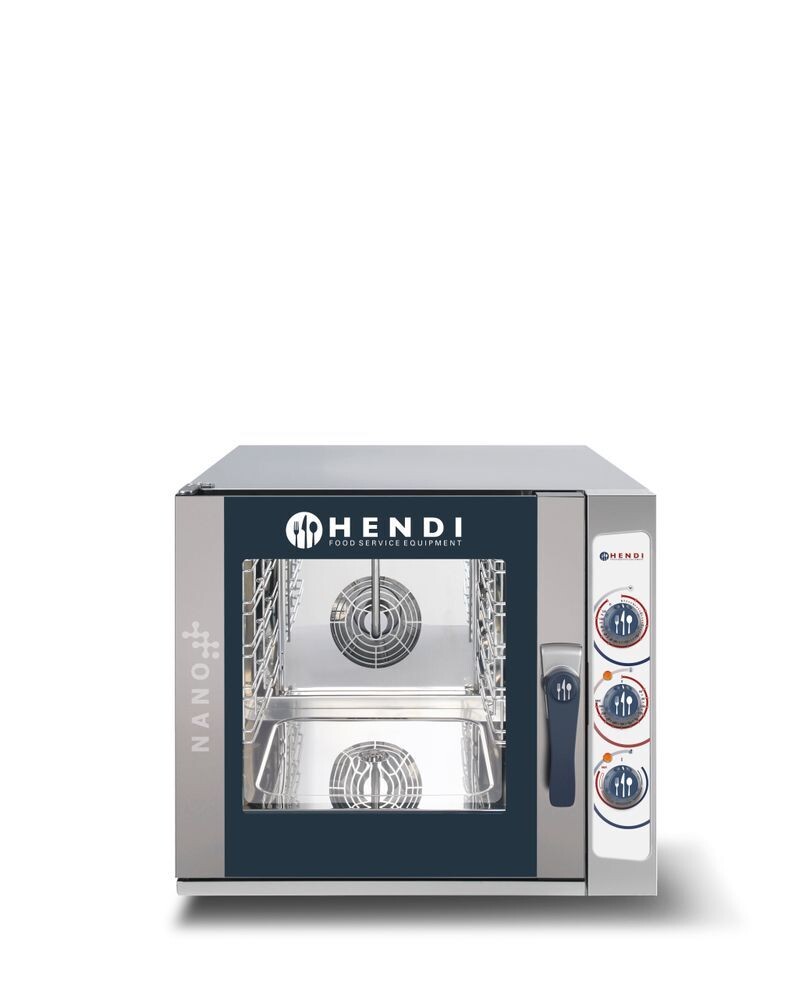 Convectie stoomoven NANO 5x GN2/3, HENDI, 400V/5400W, 699x774x(H)620mm