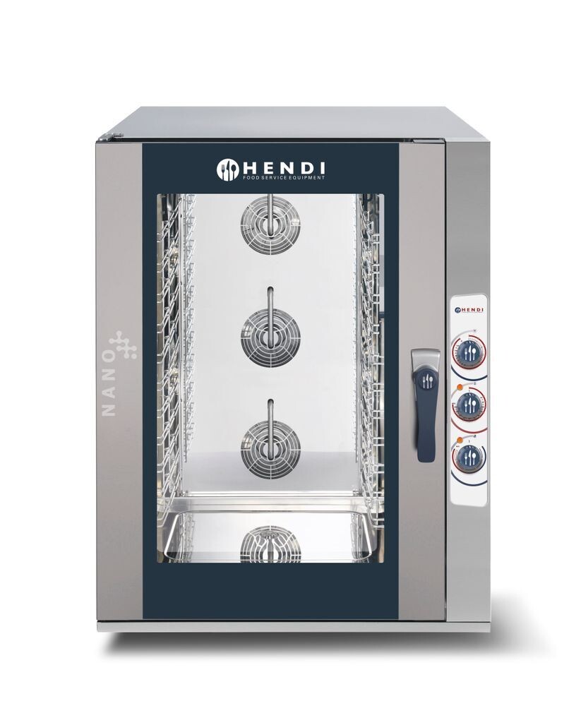 Convectie stoomoven NANO 12x GN1/1, HENDI, 400V/16100W, 938x887x(H)1205mm