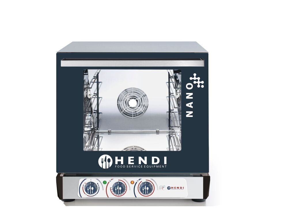 Convectieoven met grill en luchtbevochtiger NANO, HENDI, GN 2/3, 230V/3100W, 561x644x(H)530mm