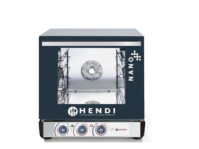 Convectieoven met grill en luchtbevochtiger NANO, HENDI, GN 2/3, 230V/3100W, 561x644x(H)530mm
