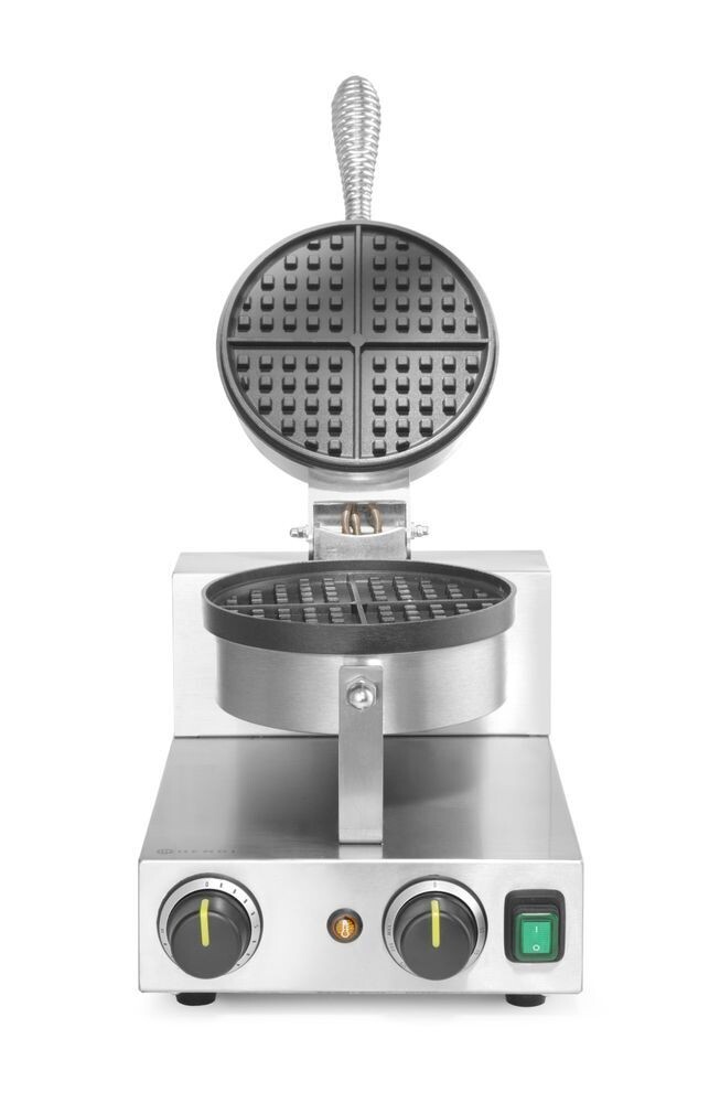Wafelmaker rond, HENDI, 230V/1000W, 250x491x(H)285mm