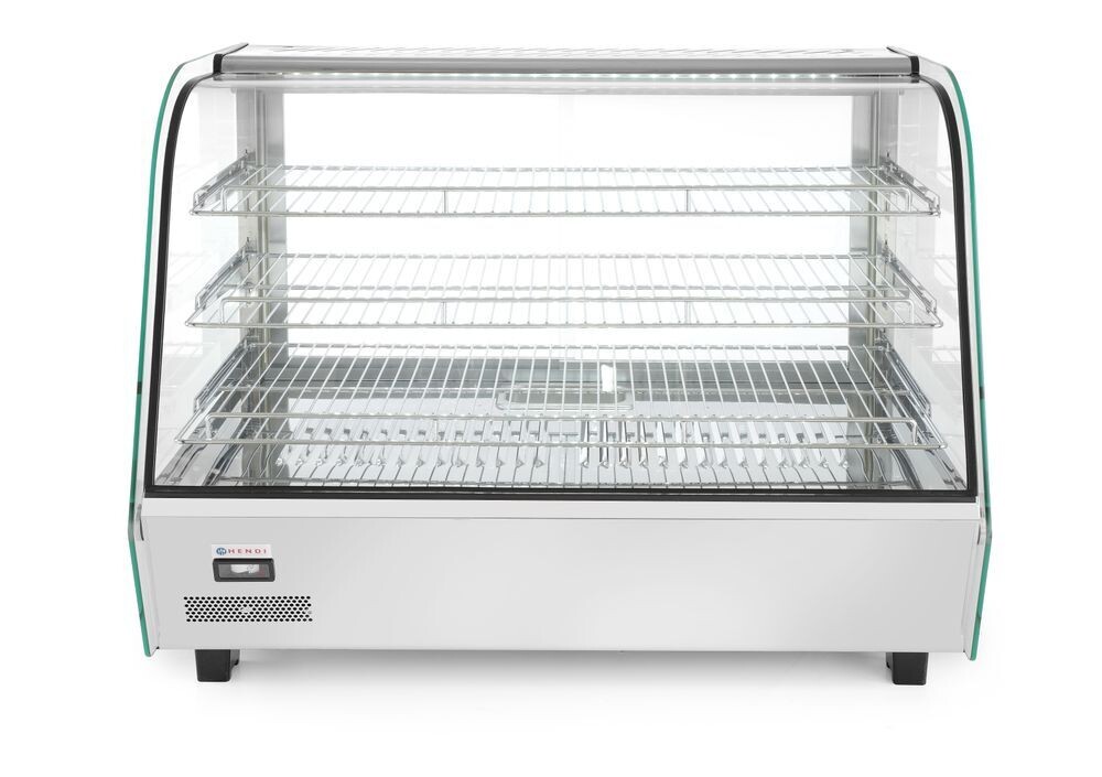 Opzet warmhoudvitrine drielaags, HENDI, 160 Liter, 230V/1500W, 885x570x(H)680mm