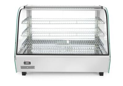 Opzet warmhoudvitrine drielaags, HENDI, 160 Liter, 230V/1500W, 885x570x(H)680mm