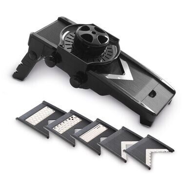 Mandoline V-vorm, HENDI, Zwart, 130x335x(H)75mm