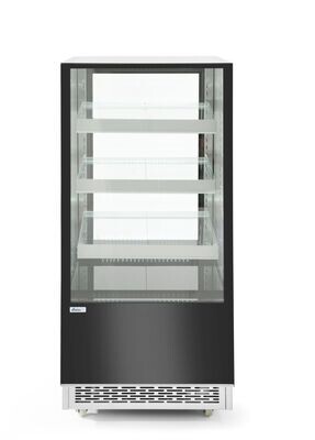Koelvitrine met 3 schuine schappen, Arktic, 300L, 230V/480W, 650x833x(H)1460mm