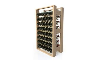 WIJNREK HOUT MET VERCHROOMDE NIVEAUS
VISIOBOIS - 16 NF3 NIVEAUS - 48 FLESSEN