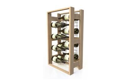 WIJNREK HOUT MET VERCHROOMDE NIVEAUS
VISIOBOIS - 8 MH2 NIVEAUS - 16 MAGNUMS