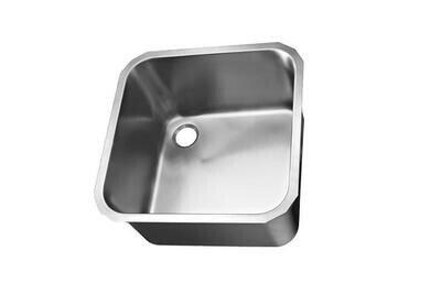 VD4030-1S INLASSPOELBAK 400X400X300MM
LINKS MET OVERLOOP LANGS ZIJKANT