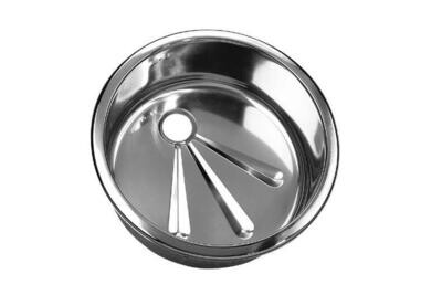 VRI38 RONDE OPBOUWSPOELBAK �380MM
INCL. AFVOER EN OVERLOOP SR6