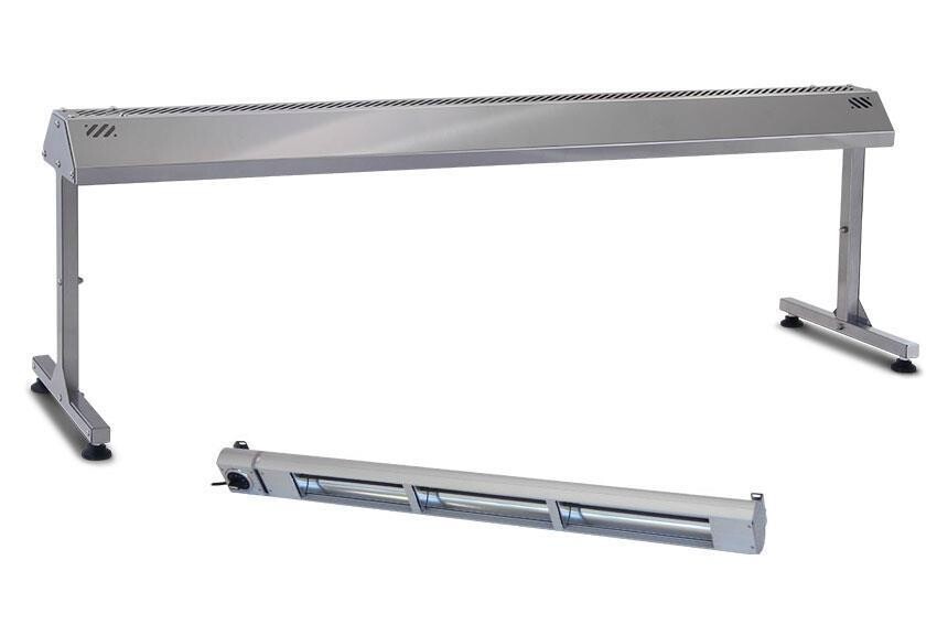 RVS HOUDER VOOR WARMTELAMP 1200MM
INCL. INFRAROODLAMP