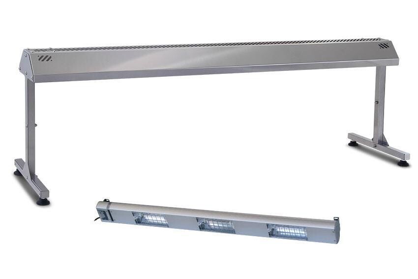 RVS HOUDER VOOR WARMTELAMP 1200MM
INCL. KWARTSWARMTELAMP