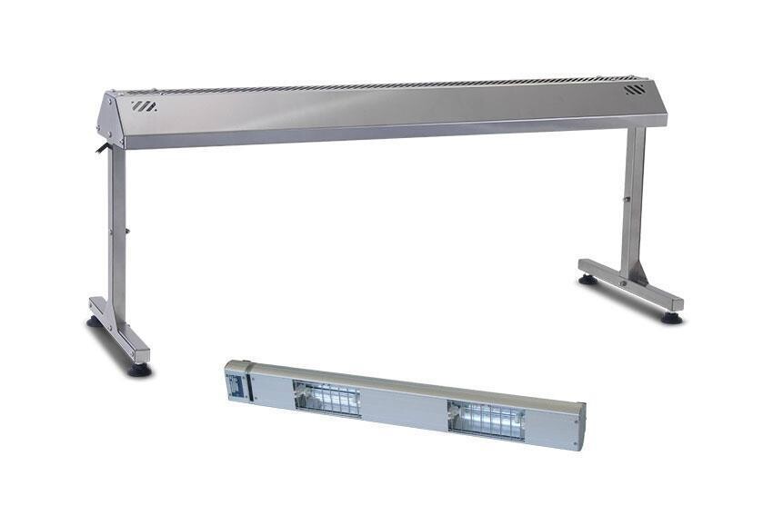 RVS HOUDER VOOR WARMTELAMP 900MM
INCL. KWARTSWARMTELAMP