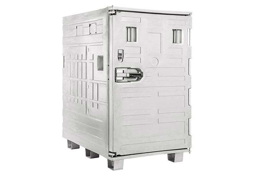 CARGOLINE ISOTHERME CONTAINER 1350L
OP PALLETFRAME (6 POTEN)