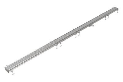 BAKGOOT RVS 150X6000MM
CENTRALE AFVOER �75MM HORIZONTAAL