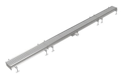 BAKGOOT RVS 150X4000MM
CENTRALE AFVOER �75MM HORIZONTAAL