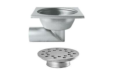 RVS VLOERAFVOERPUT 300X300MM
ZIJDELINGSE AFVOER 100MM - ZWARE LASTEN