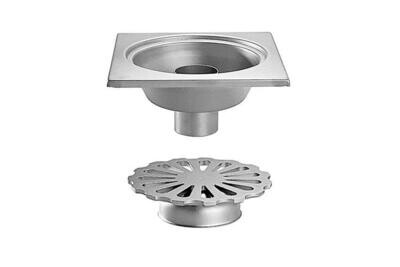 RVS VLOERAFVOERPUT 300X300MM
VERTICALE AFVOER 100MM