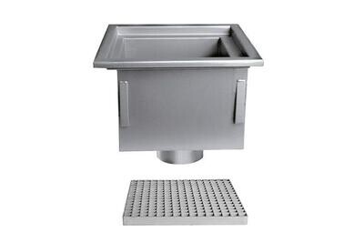 RVS VLOERAFVOERPUT 300X300MM
VERTICALE AFVOER 125MM