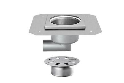 RVS VLOERAFVOERPUT 200X200MM
ZIJDELINGSE AFVOER 63MM - ZWARE LASTEN
