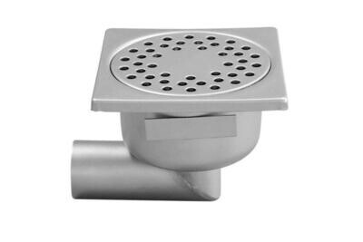 RVS VLOERAFVOERPUT 150X150MM
ZIJDELINGSE AFVOER 50MM