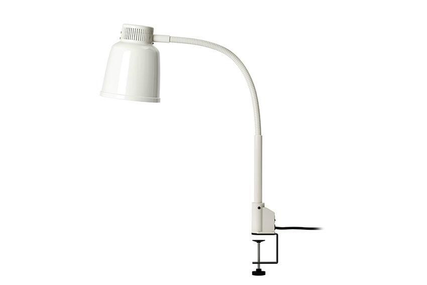 VRIJSTAANDE WARMHOUDLAMP LPF MET KLEM H = 635MM - DIA 180MM - LAMP 250W INCL