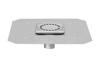 RVS VLOERAFVOERPUT 100X100MM
VERTICALE AFVOER 40MM