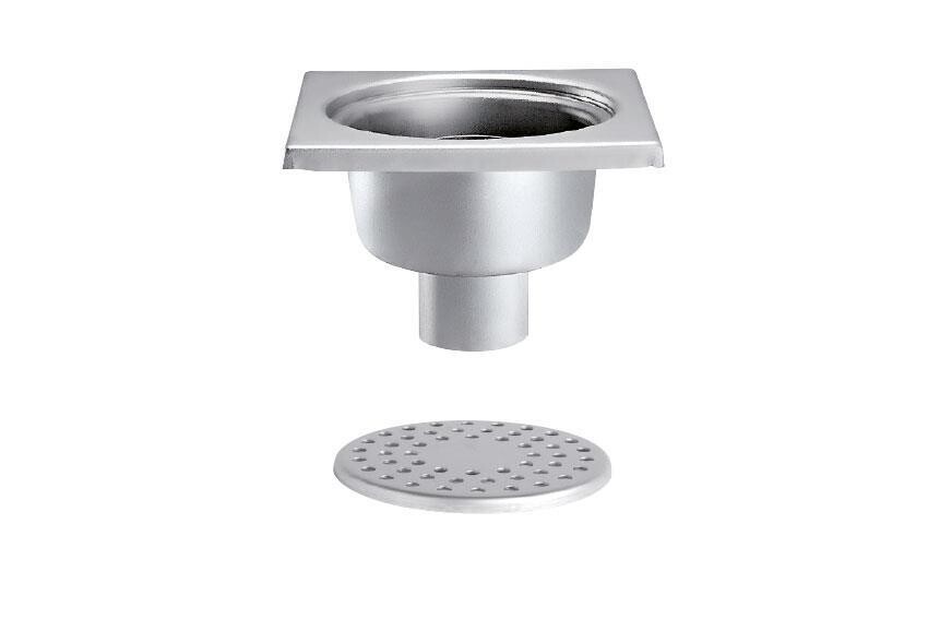 RVS VLOERAFVOERPUT 200X200MM
VERTICALE AFVOER 63MM