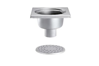RVS VLOERAFVOERPUT 200X200MM
VERTICALE AFVOER 63MM
