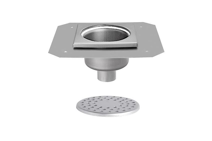 RVS VLOERAFVOERPUT 200X200MM
TELESCOPISCHE AFVOER 63MM