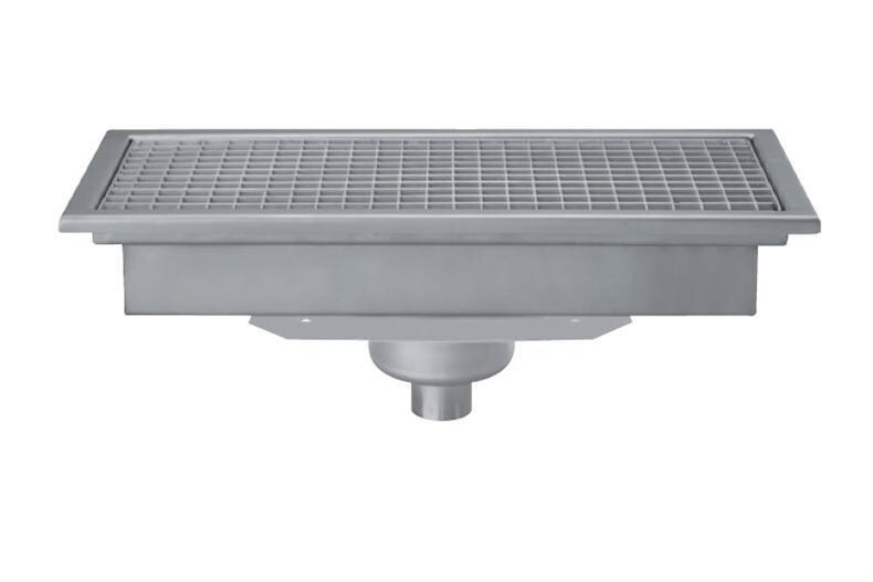 RVS VLOERAFVOERPUT 600X300MM
VERTICALE AFVOER 63MM