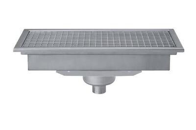 RVS VLOERAFVOERPUT 600X300MM
VERTICALE AFVOER 63MM