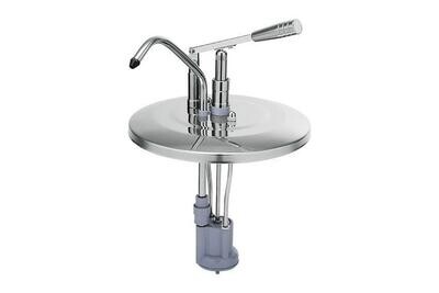 RVS DEKSEL MET SAUSDISPENSER
VOOR 5L EMMER