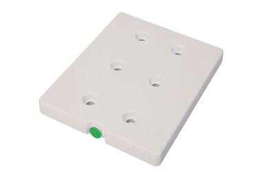 EUTECT. PLAAT PL480 -3�C - GROENE DOP
480X280X28MM