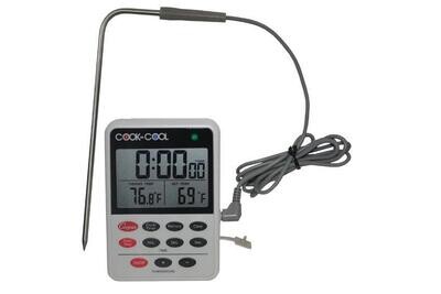 DIGITALE COOKING THERMOMETER/TIMER -30�C/+200�C