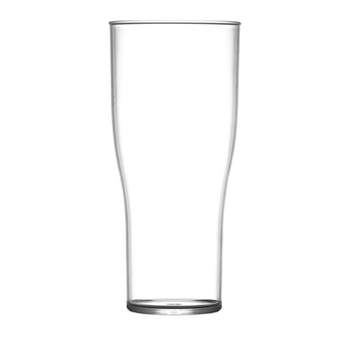 BBP genucle�erde polycarbonaat bierglazen pint/570ml CE-markering (48 stuks)