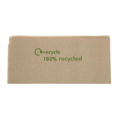 Composteerbare servetten van kraftpapier 32x30cm (6000 stuks)