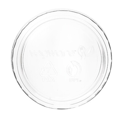 Vegware composteerbare deksel voor 5,7cl portiebakjes (2000 stuks)