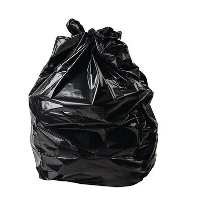 Jantex vuilniszakken zwart 70L / 20kg (200 stuks)
